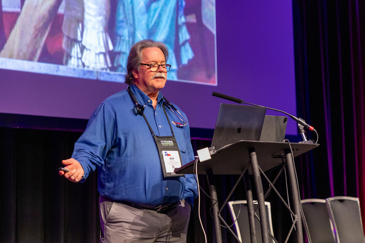 Bob Page speaking at Texas EMS Conference | Attendee