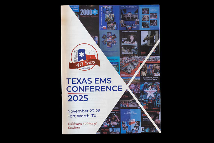 Texas EMS Conference printed program