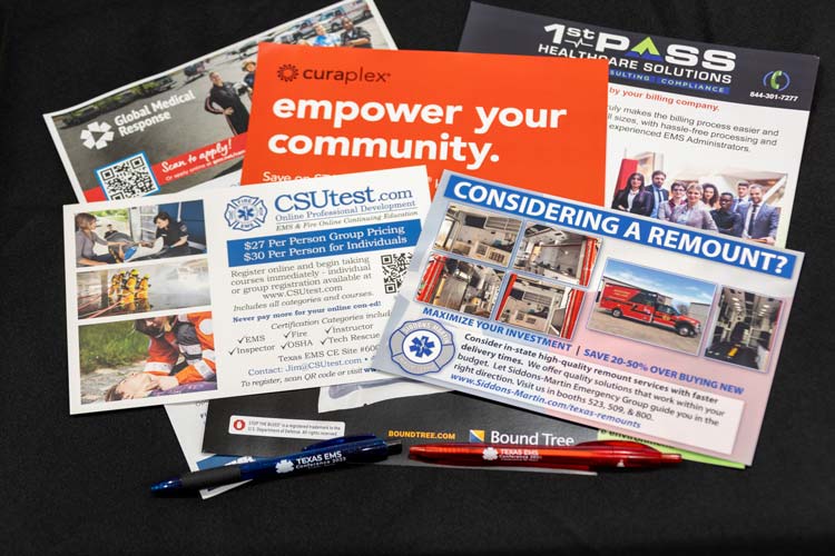 Bag insert examples | Texas EMS Conference