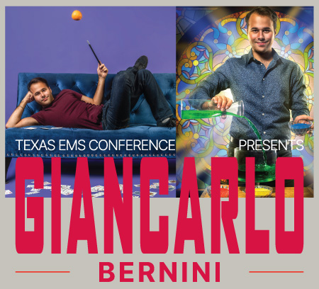 Giancarlo Bernini Magician entertainment promo | Texas EMS Conference