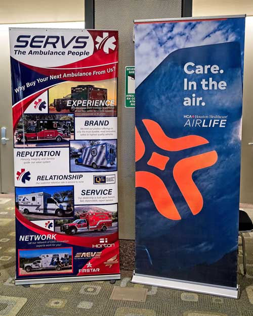 Stand Alone Ad Boards | Advertising & Marketing | Texas EMS Conference